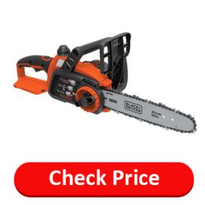 BLACK+DECKER chainsaw